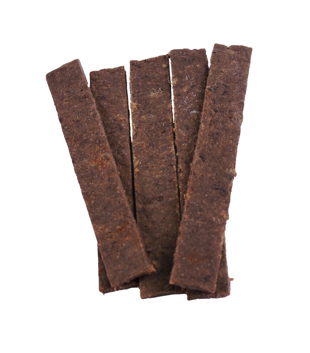 Ласощі для собак LOVE DOG Jerky Strips - рибні полоски ТРІСКА 80 г від компанії Шіпістік Shipistik - фото 1