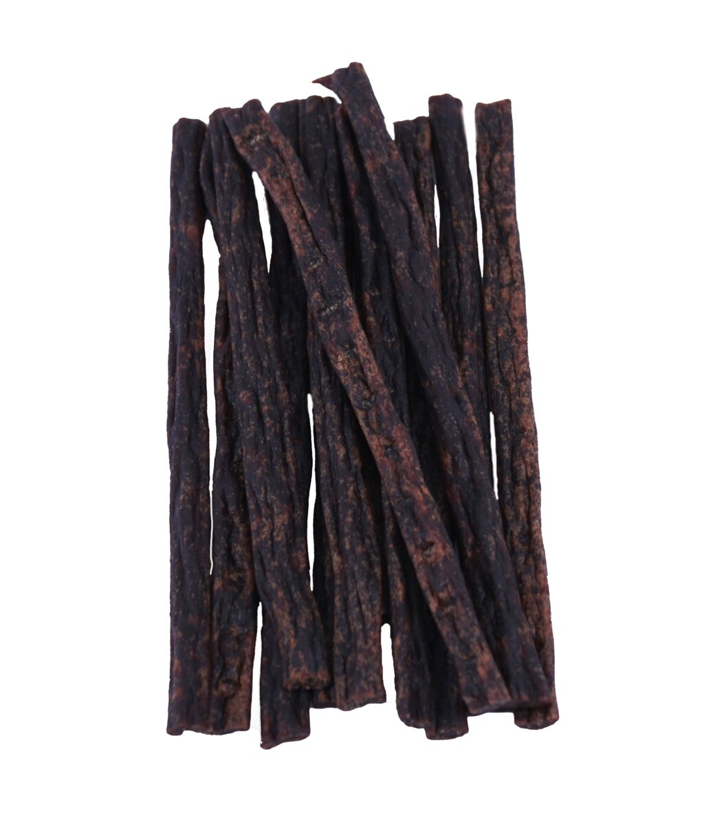 Ласощі для собак СОЛОМКА м'ясна КАЧКА LOVE DOG, 80 гр від компанії Шіпістік Shipistik - фото 1