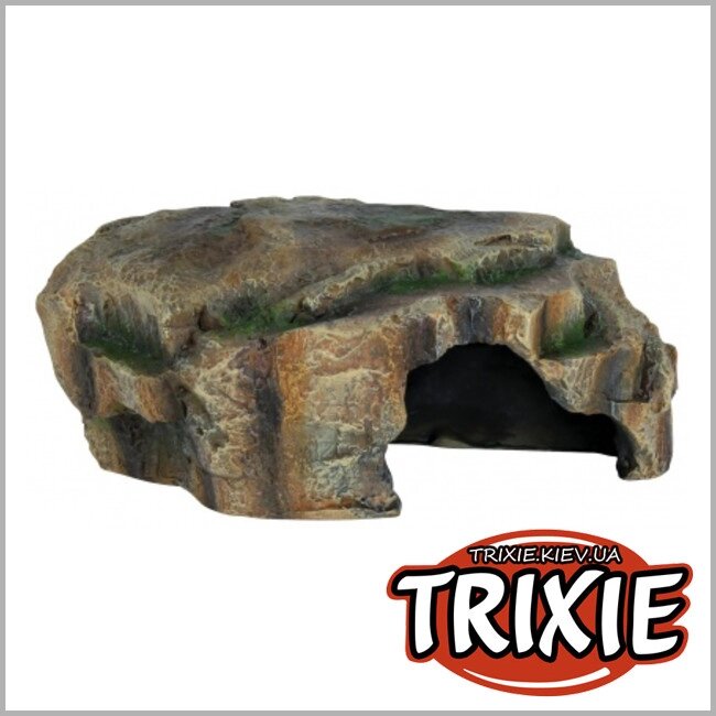 Печера, грот, будиночок для рептилій TRIXIE Розмір: 16х7х11см від компанії Шіпістік Shipistik - фото 1