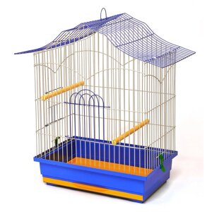 Клітка для птахів Лорі Корела 47х30х62 см Емаль