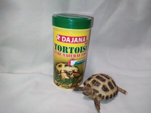 Tortoise 250мл / 60 г Корм для сухопутних черепах і травоїдних