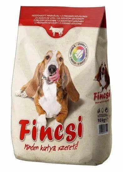 Сухий корм для собак зі смаком яловичини 10кг Fincsi від компанії Шіпістік Shipistik - фото 1