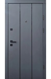 Двері qdoors (преміум) вертікаль-ак (антраціт / грей софт) (860/960)