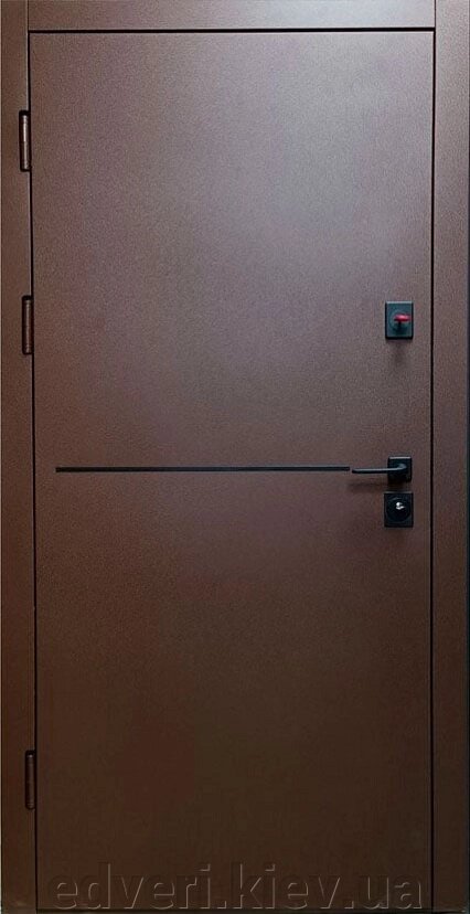 Двері вхідні Браун (серія "Крафт") Very dveri від компанії E-dveri - фото 1