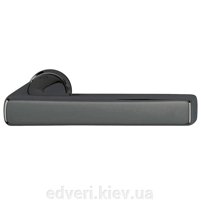 Комплект ручок DALLAS латунь чорна полірована від компанії E-dveri - фото 1