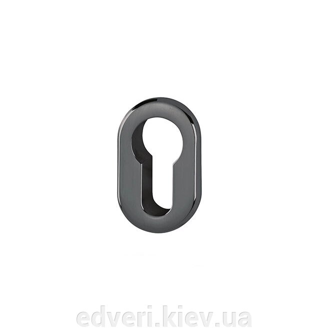 Накладка-розетка HOPPE РС  латунь чорна полірована від компанії E-dveri - фото 1