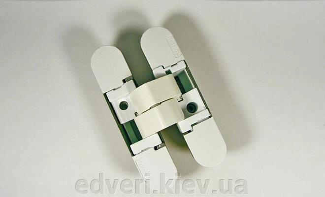 Петля прихована Hafele K1000 3D колір: біла матова 180° вага дверей: 40/52кг від компанії E-dveri - фото 1