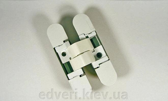 Петля прихована K1000 3D колір: біла матова 180 ° вагу двері 40 / 52кг від компанії E-dveri - фото 1