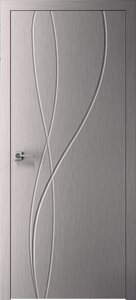 Міжкімнатні двері Міді колір х-хром- КОМПЛЕКТ (полотно, коробка, лиштва)