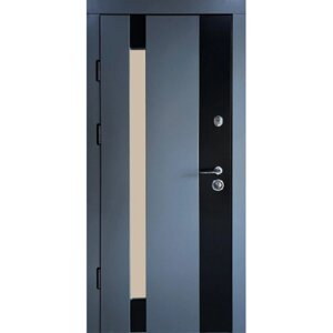 Вхідні двері Redfort Серія Композит Модель Марсель склопакет (960)