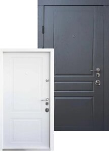 Вхідні двері Qdoors Кью Дорс Тріно всередині біла