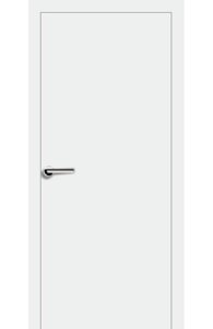 Межкомнатные двери крашенные Модель 7.1 белая эмаль - КОМПЛЕКТ с коробкой стандарт и наличником