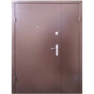Двері Техно-2 Стандарт полуторні Метал/Метал мідний антик