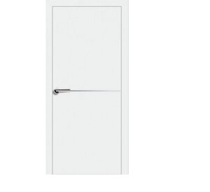 Міжкімнатні двері фарбовані Модель 7.20 біла емаль - КОМПЛЕКТ з компланарною коробкою та лиштвою
