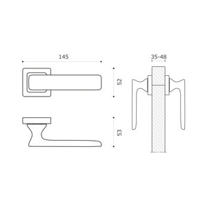 Ручка system IDA 125 RO11 BBN