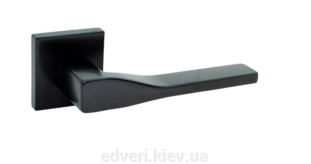 Ручки дверні Rich-Art 291 R64 FB чорний від компанії E-dveri - фото 1
