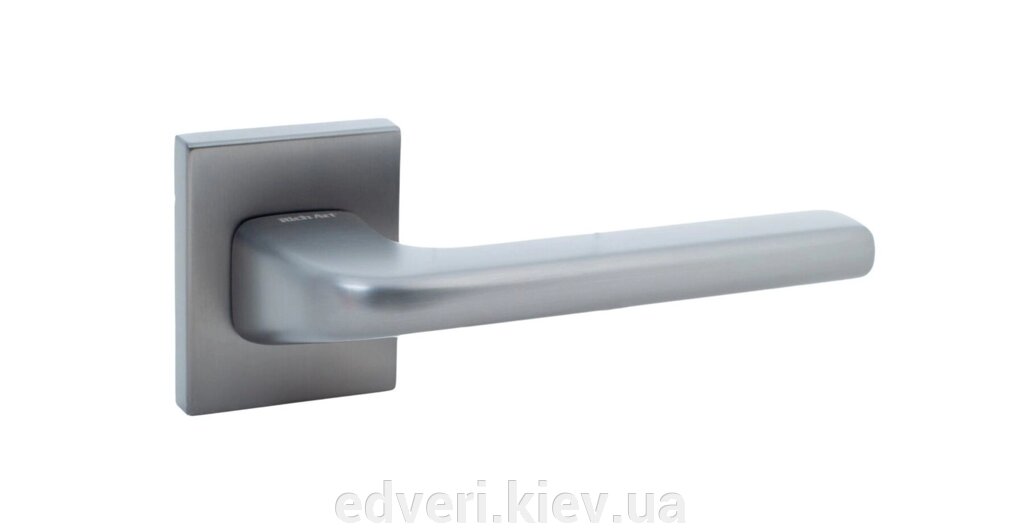 Ручки дверні Rich-Art Лідс 382 R64 MSB графіт від компанії E-dveri - фото 1