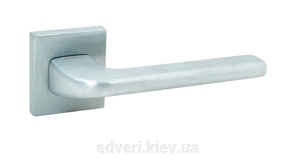 Ручки дверні Rich-Art Лідс 382 R64 MWSC матовий хром від компанії E-dveri - фото 1
