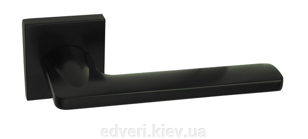 Ручки дверні Rich-Art Modern 322 R64 FB чорний від компанії E-dveri - фото 1