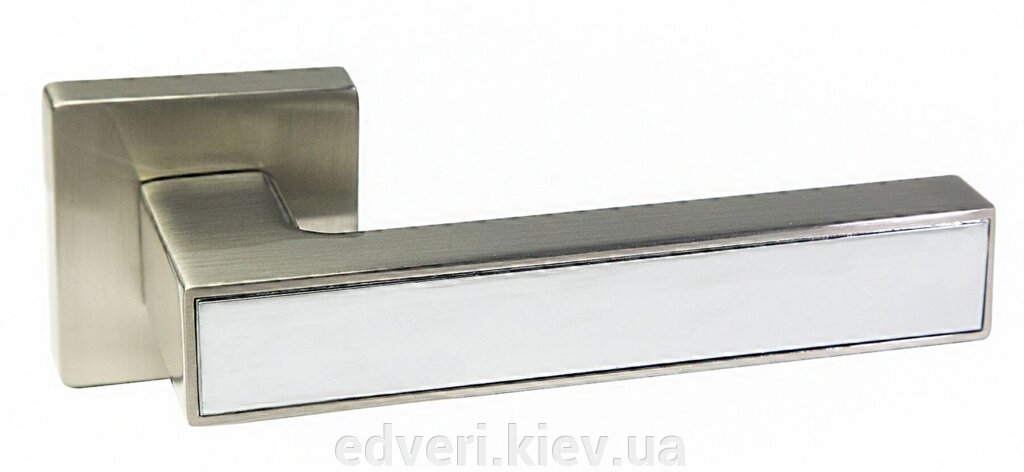 Ручки дверні Rich-Art Modern R18 H311 SN-CP матовий нікель від компанії E-dveri - фото 1