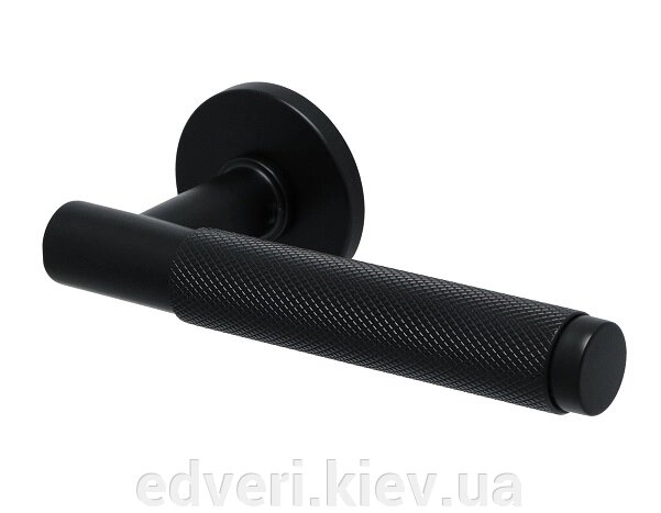 Ручки дверні Safita ENIGMA RS MB матовий чорний від компанії E-dveri - фото 1