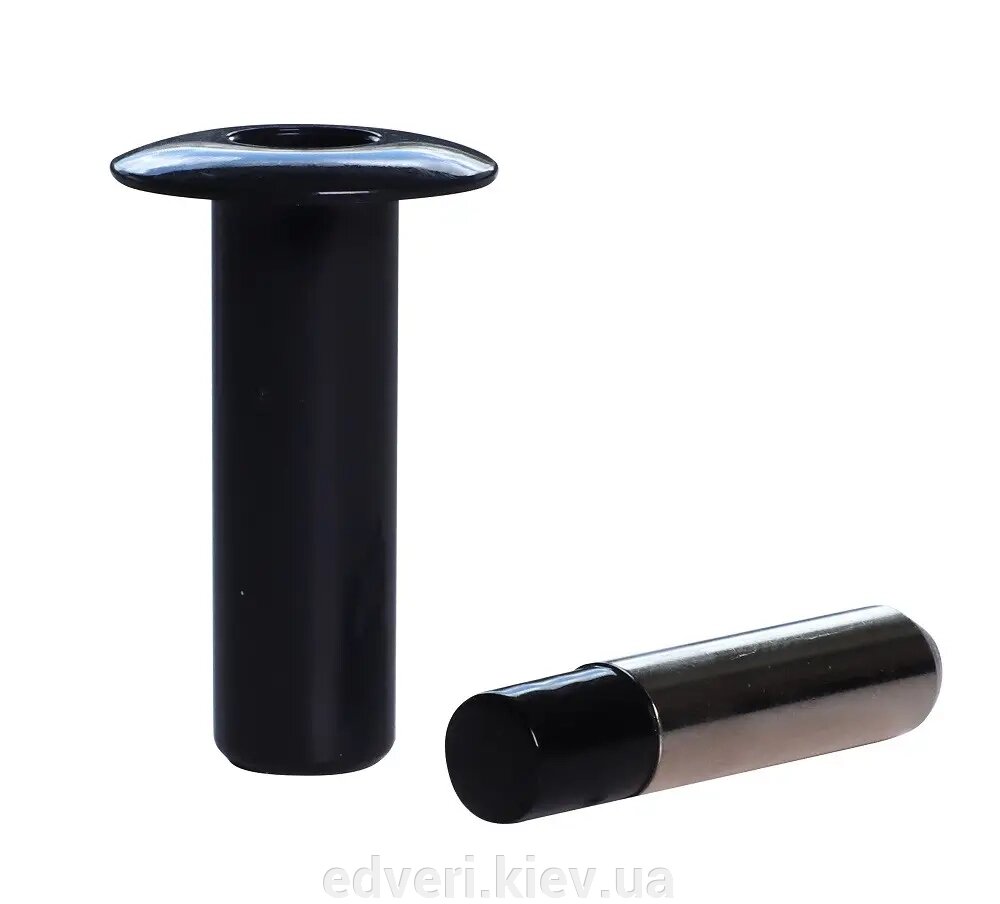 Стопор дверний магнітний FANTOM PREMIUM Чорний від компанії E-dveri - фото 1