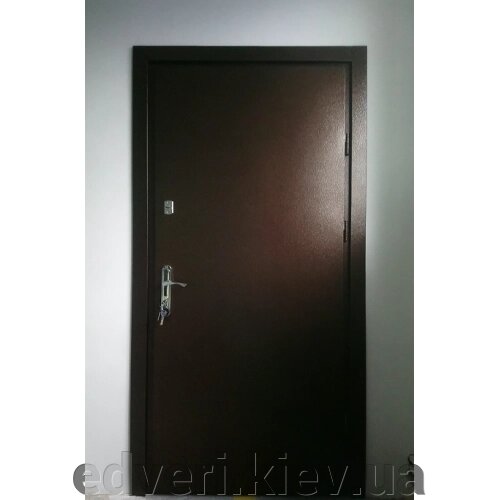 Вхідні двері Redfort Серія Оптима плюс Модель Метал-Метал з притвором (860) від компанії E-dveri - фото 1