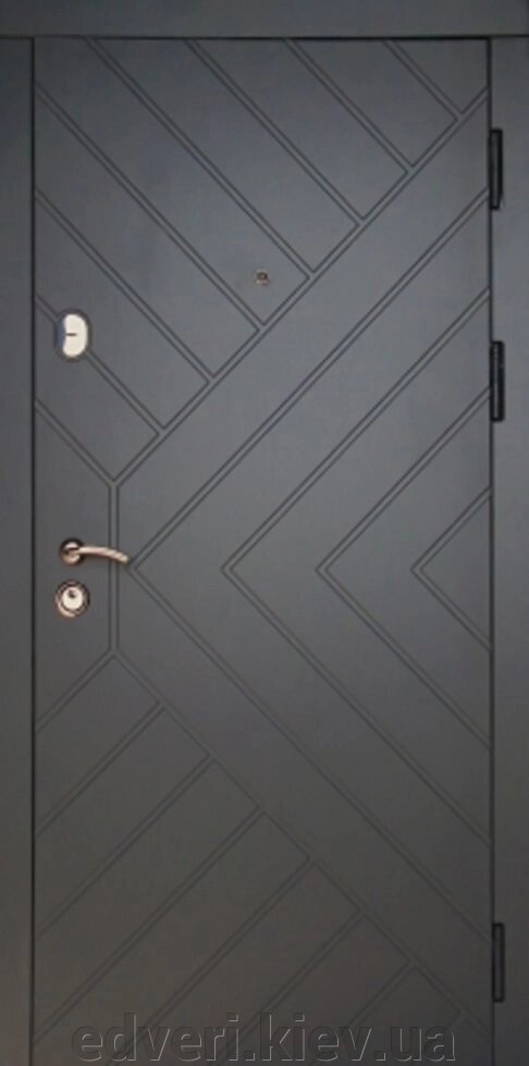 Вхідні двері Redfort Серія Преміум Модель Граніт (860) від компанії E-dveri - фото 1