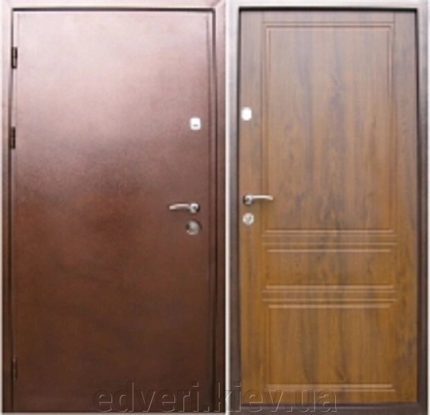 Вхідні двері Redfort Серія Преміум Модель Метал/МДФ (860) від компанії E-dveri - фото 1