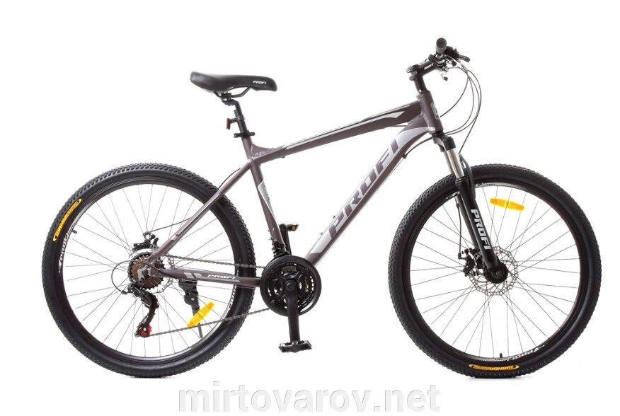 Алюмінієвий гірський велосипед MTB G26PHANTOM A26.1 SHIMANO колеса 26 дюймів/ колір темно-сірий (матовий)** від компанії Мір товарів - фото 1