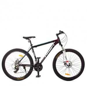 Алюмінієвий велосипед Profi G275EVEREST A275.1 SHIMANO колеса 27.5 дюймів/ колір чорно-білий
