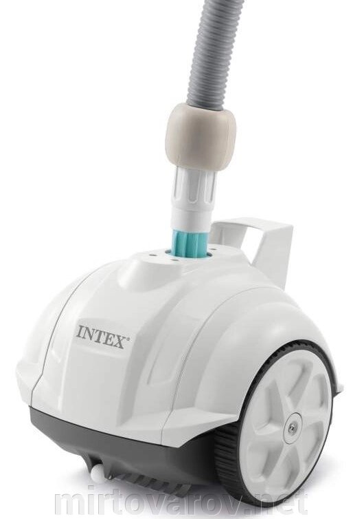 Автоматичний Робот-пилосос для чищення дна та стін басейну Intex 28007 від фільтр насоса 3407 л/год від компанії Мір товарів - фото 1