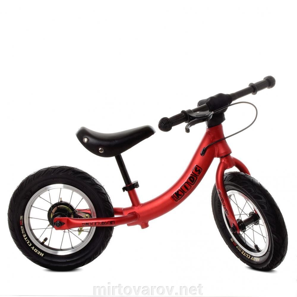 Беговел велобіг від дитячий PROFI KIDS дитячий колеса 12 дюймів алюмінієва рама M 5450A-1 червоний** від компанії Мір товарів - фото 1