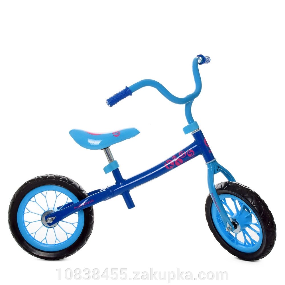 Беговел велобіг від дитячий PROFI KIDS M 3255-2 колеса 12 дюймів блакитний** від компанії Мір товарів - фото 1