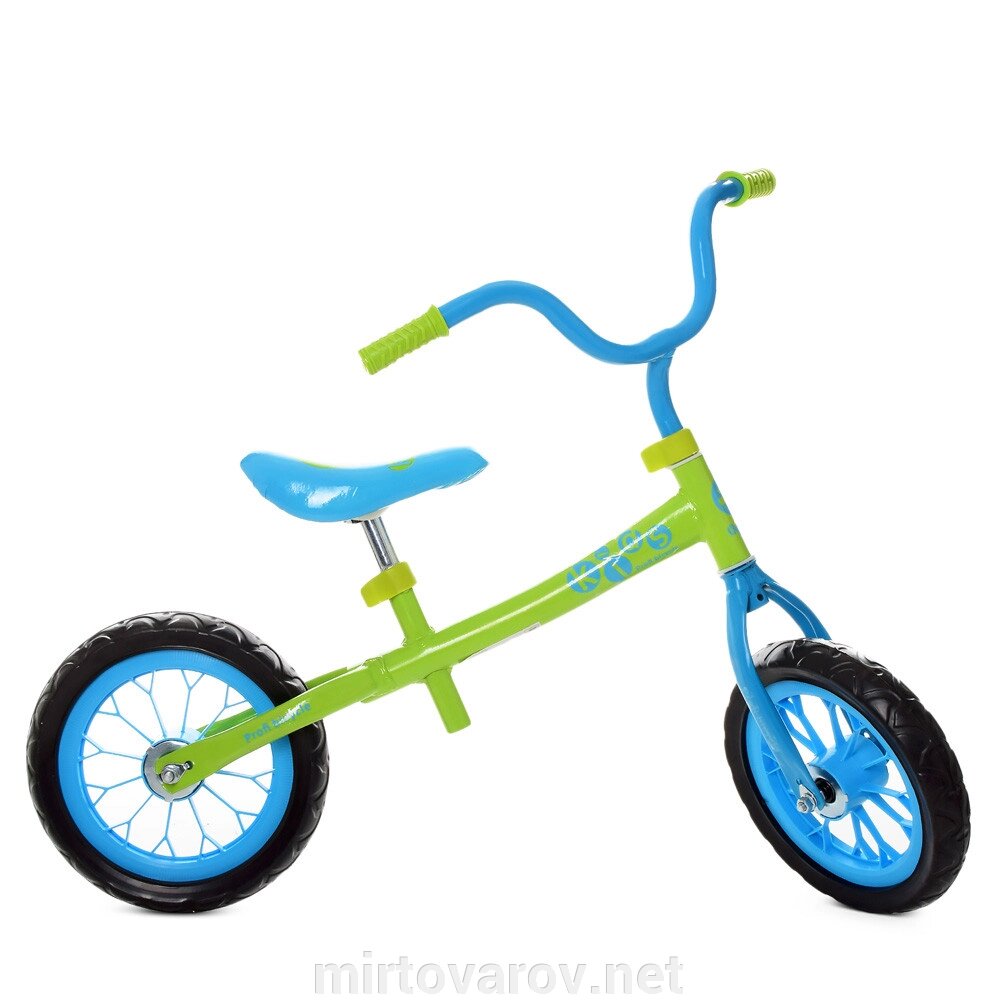 Беговел велобіг від дитячий PROFI KIDS M 3255-4 колеса 12 дюймів салатово-блакитний** від компанії Мір товарів - фото 1
