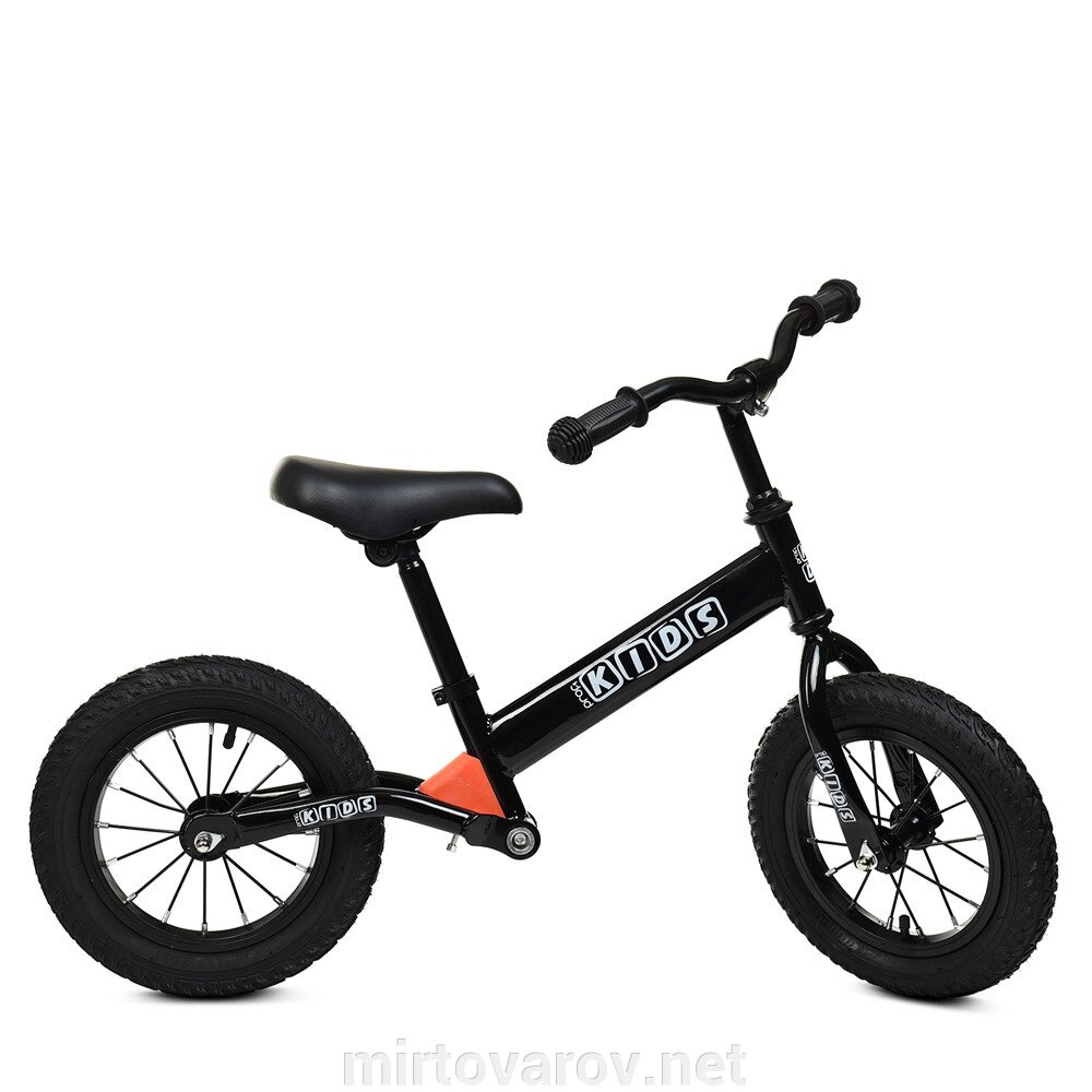 Беговел велобіг від толокар дитячий PROFI KIDS дитячий колеса 12 дюймів M 5463A-8 чорний ** від компанії Мір товарів - фото 1