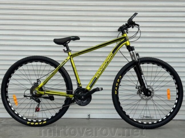 Cпортивний алюмінієвий велосипед TopRider 680 коліс 29 дюймів/SHIMANO/ рама 19"/колір хакі від компанії Мір товарів - фото 1