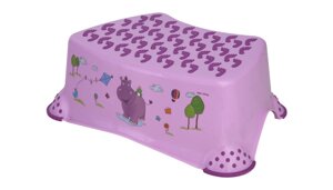 Дитяча сходинка-підставка для ванної туалету Lorelli (Bertoni) Hippo Liliac фіолетова