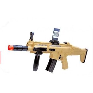 Дитячий Іграшковий ВІРТУАЛЬНИЙ автомат AR Game Gun 0322 Пістолет із кріпленням для смартфона. Дитяча зброя
