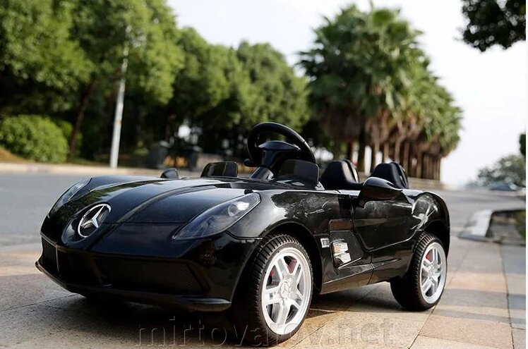 Дитячий електромобіль легковий автомобіль Bambi Mercedes DMD 158 EBRS-2 чорний автопокраска** від компанії Мір товарів - фото 1