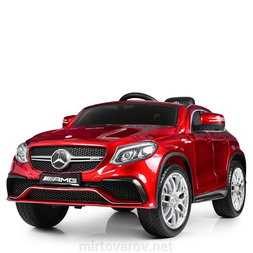Дитячий електромобіль Mercedes Benz M 4146EBLRS-3 червоний автопокраска від компанії Мір товарів - фото 1