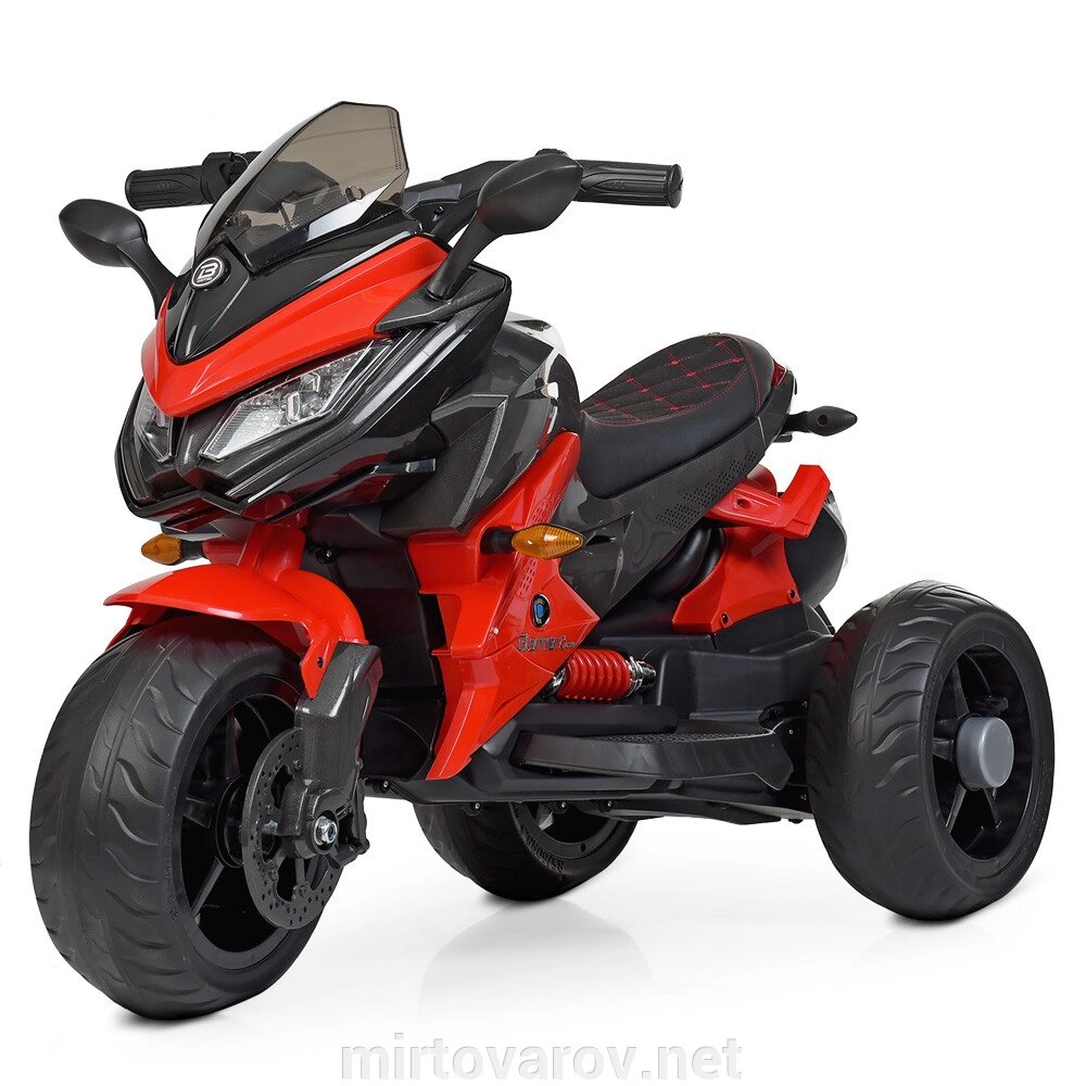 Дитячий електромобіль мотоцикл Bambi M 4274EL-3 BMW червоний ** від компанії Мір товарів - фото 1