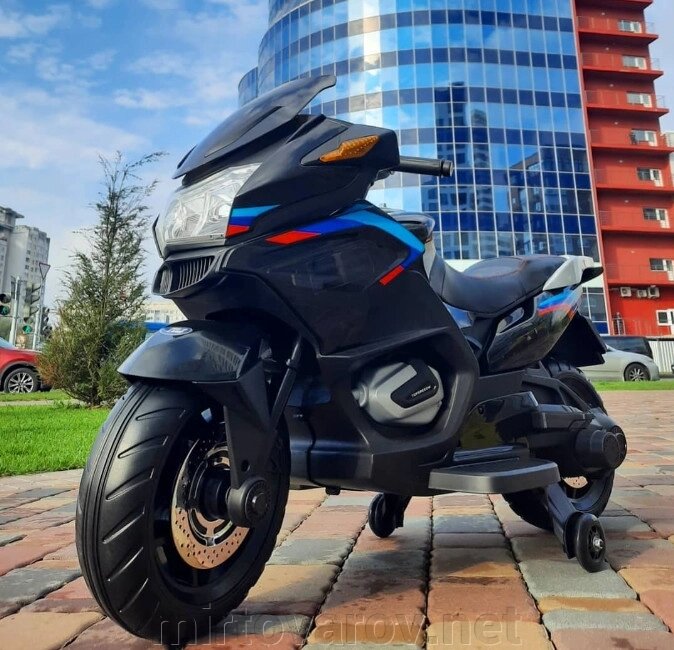 Дитячий електромобіль мотоцикл Bambi Racer M 4272EL-2 чорний ** від компанії Мір товарів - фото 1