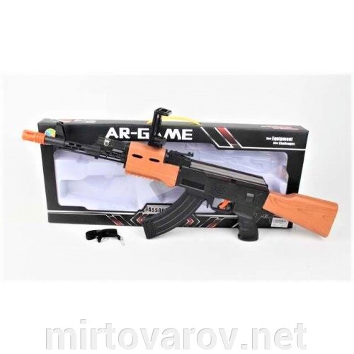 Дитячий Іграшковий ВІРТУАЛЬНИЙ автомат AR Game Gun 998-33 Пістолет із кріпленням для смартфона. Дитяча зброя від компанії Мір товарів - фото 1