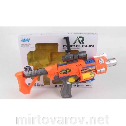 Дитячий Іграшковий ВІРТУАЛЬНИЙ автомат AR Game Gun QHX-550A Пістолет із кріпленням для смартфона. Дитяча зброя від компанії Мір товарів - фото 1