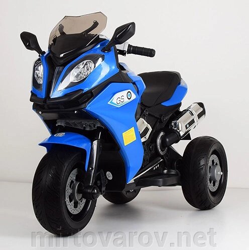 Дитячий мотоцикл Bambi M 3913EL-4 синій** від компанії Мір товарів - фото 1