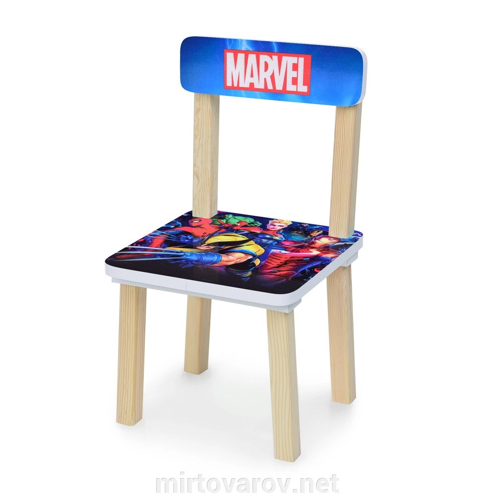 Дитячий стільчик для годування Bambi 401-78 Супергерої Marvel *** від компанії Мір товарів - фото 1