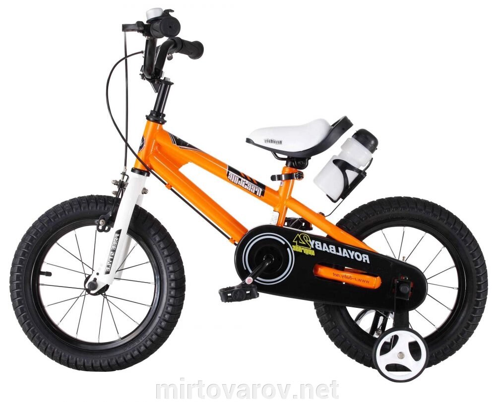 Дитячий велосипед Royal Baby Freestyle RB16B-6 Помаранчевий від компанії Мір товарів - фото 1