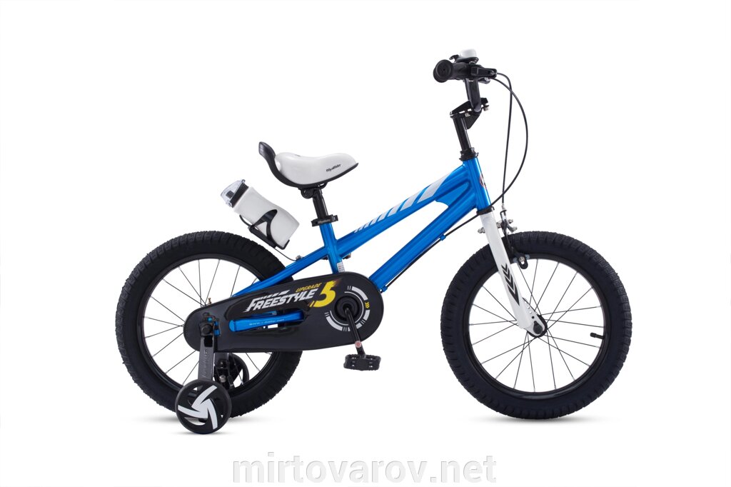 Дитячий велосипед Royal Baby Freestyle RB16B-6 Синій від компанії Мір товарів - фото 1