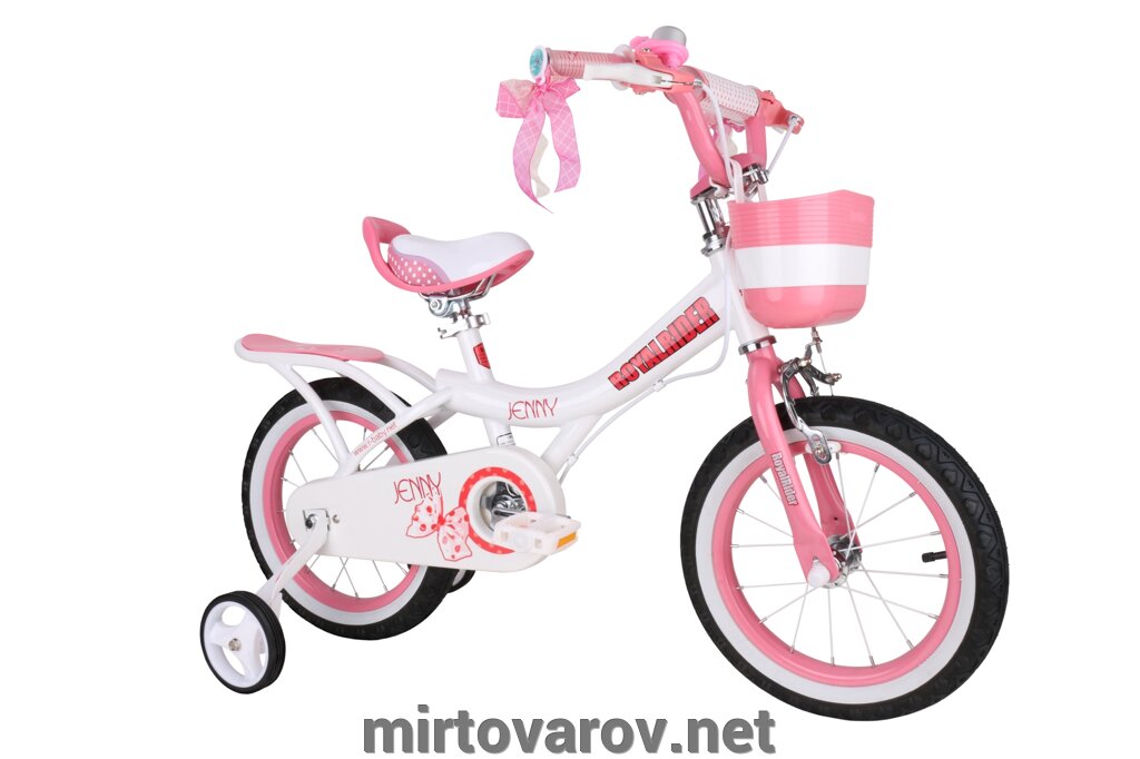 Дитячий велосипед Royal Baby Princess Jenny Girl Steel RB20 -4 РОЖЕВИЙ від компанії Мір товарів - фото 1